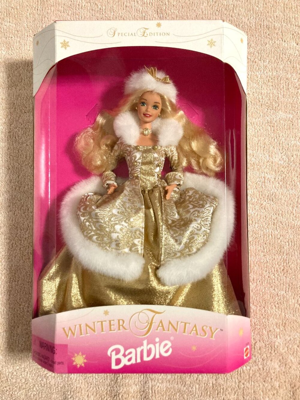 Winter Fantasy Barbie 1995 #15334 Special Edition NRFB Mattel Doll Collector